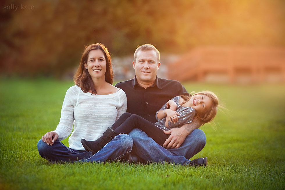 michigan family portrait outdoor autumn