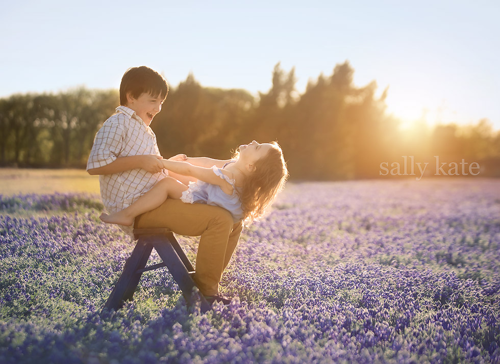 texas brother sister photo bluebonnets