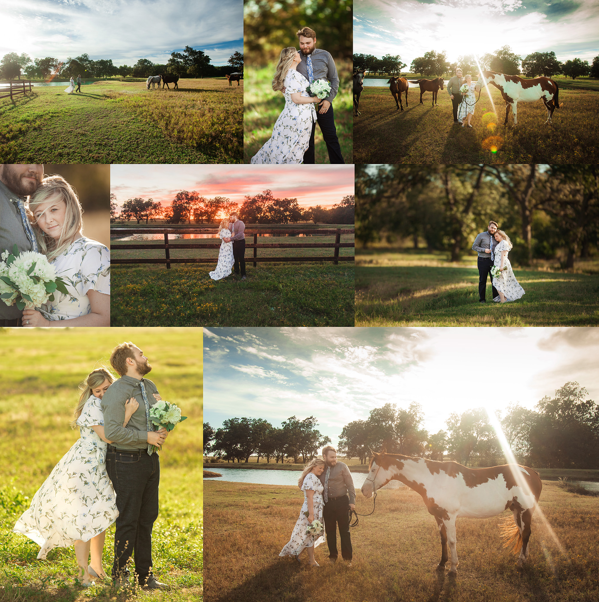 collinsville texas wedding photographer outdoor wedding