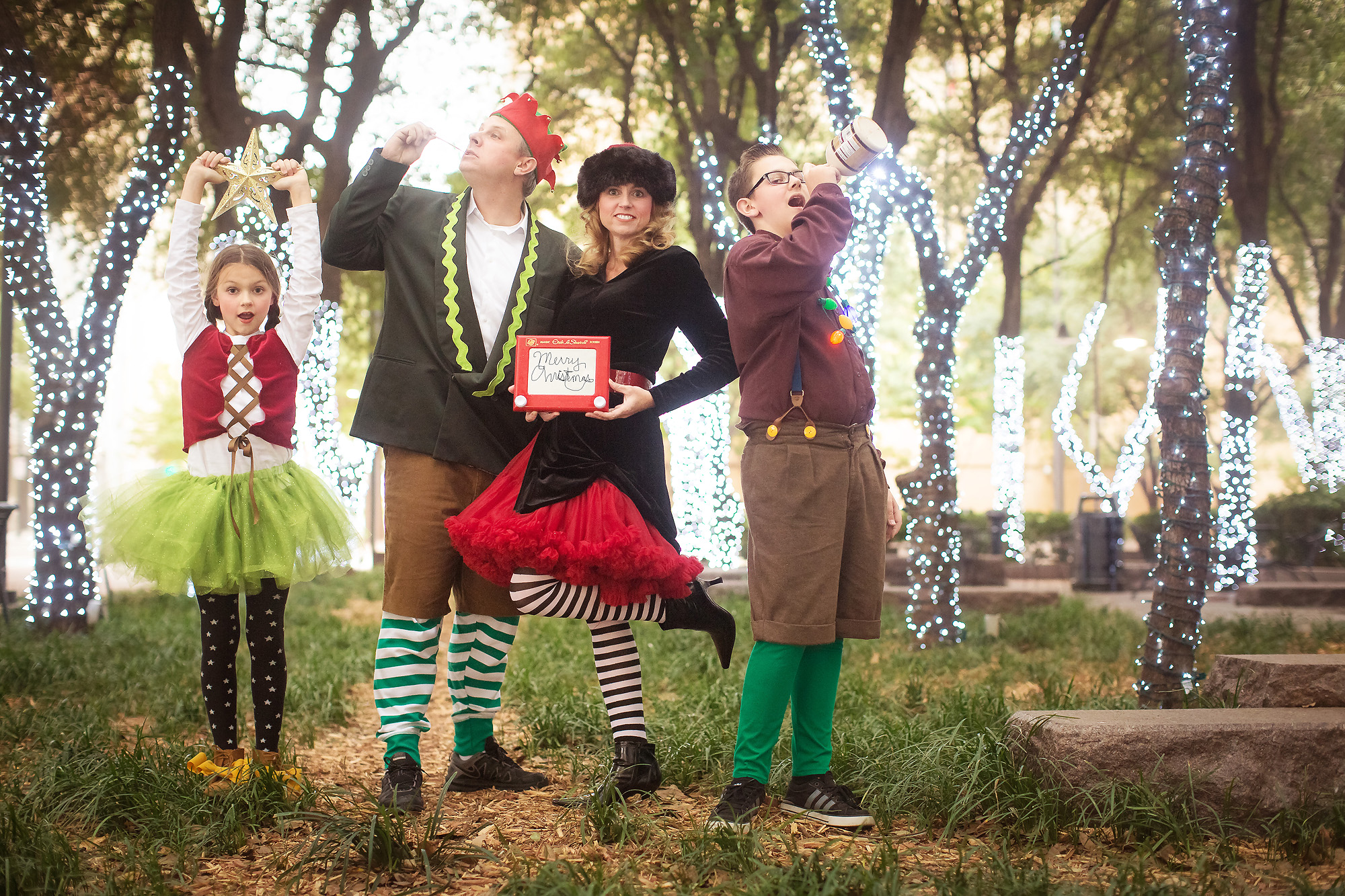 elf theme styled photography shoot dallas