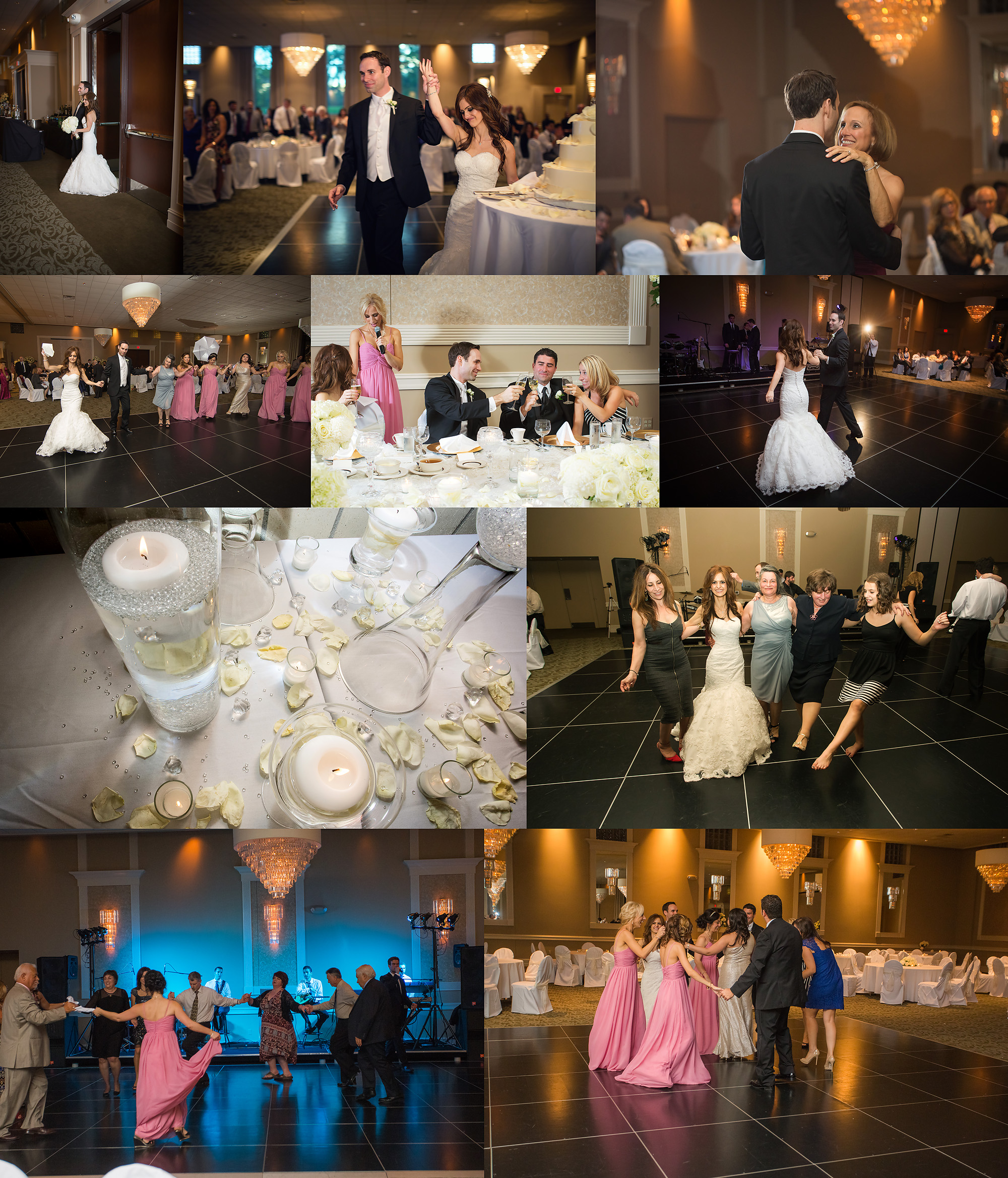 michigan greek wedding reception photography