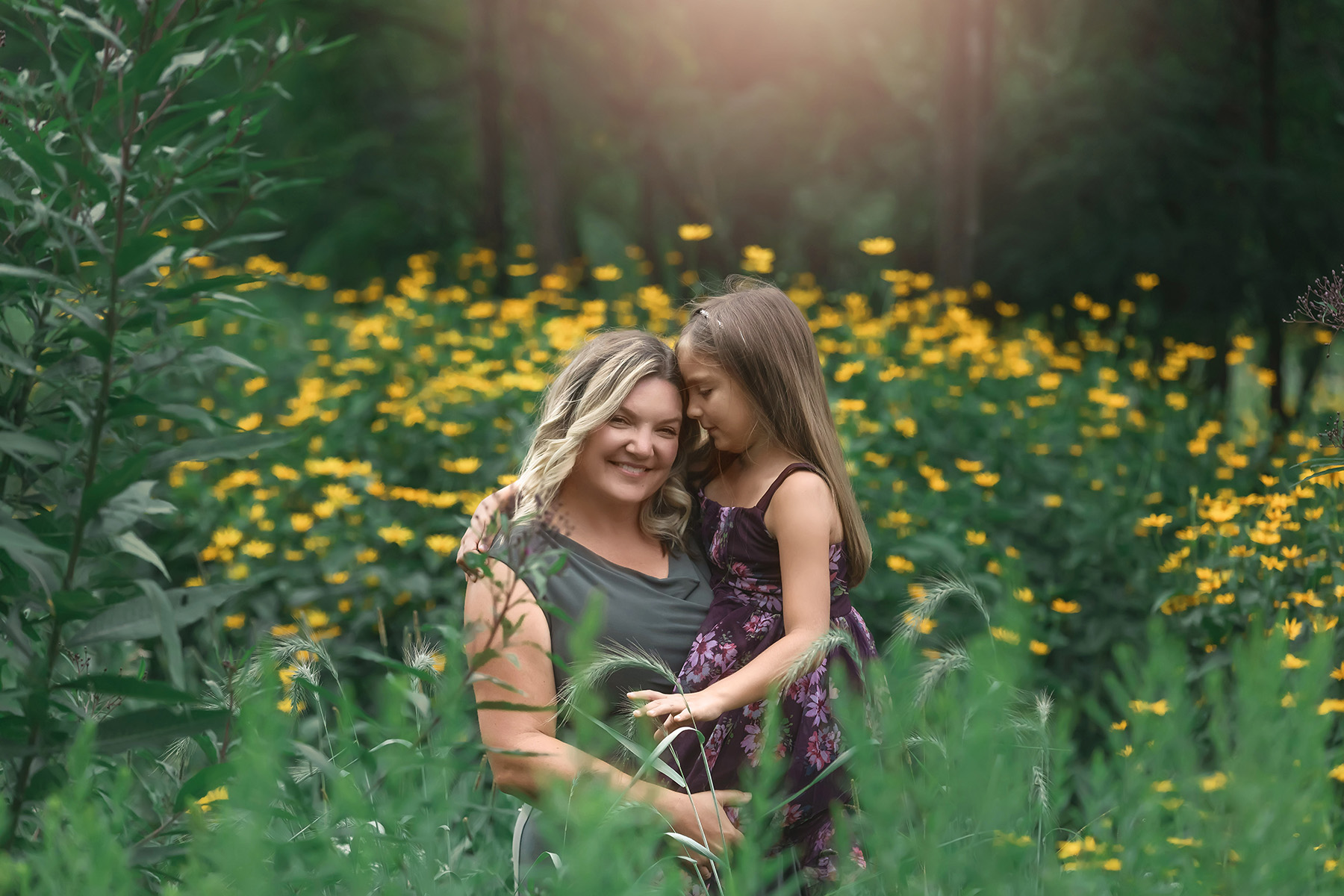 mother daughter portrait photography