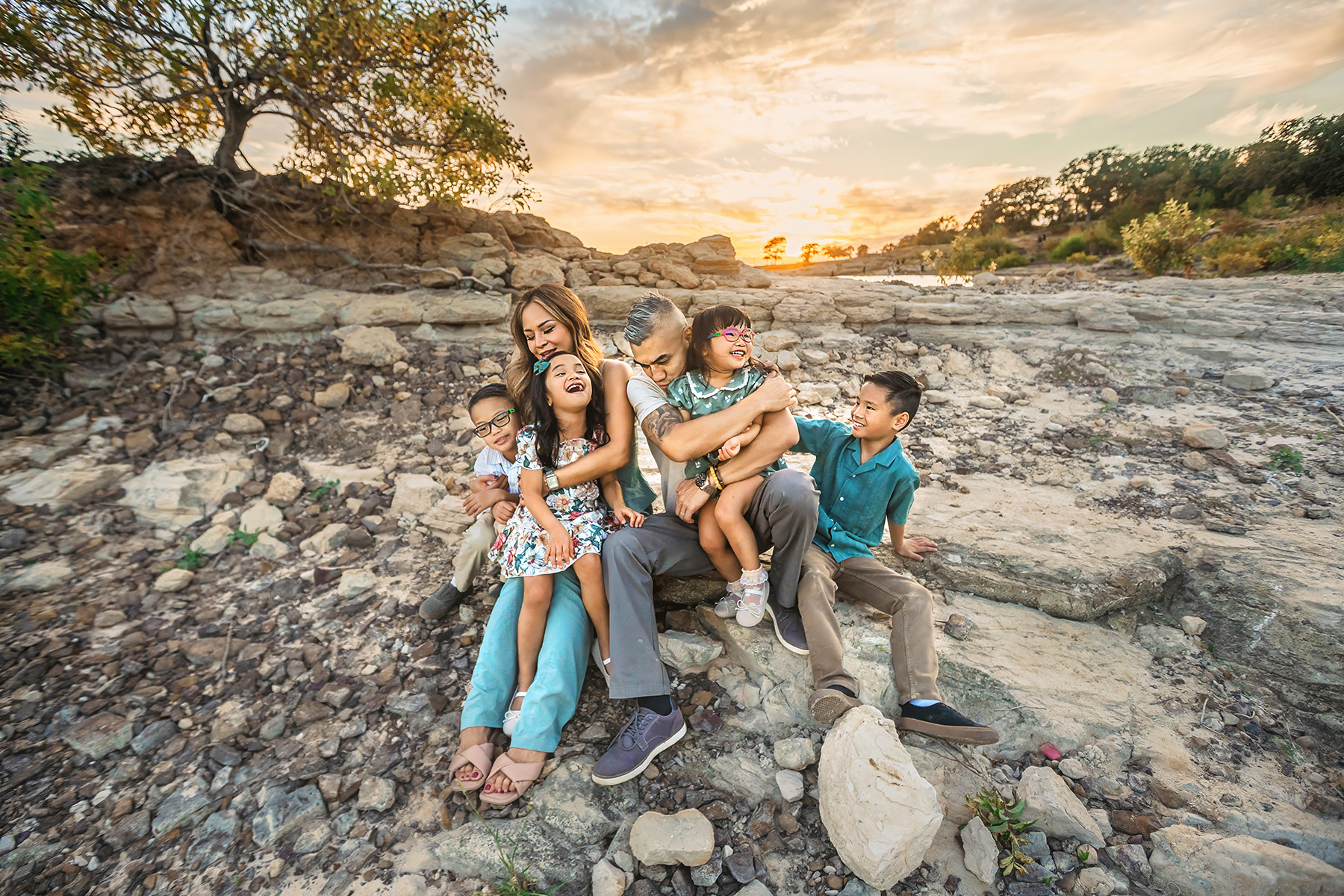 flower mound family photographer portrait